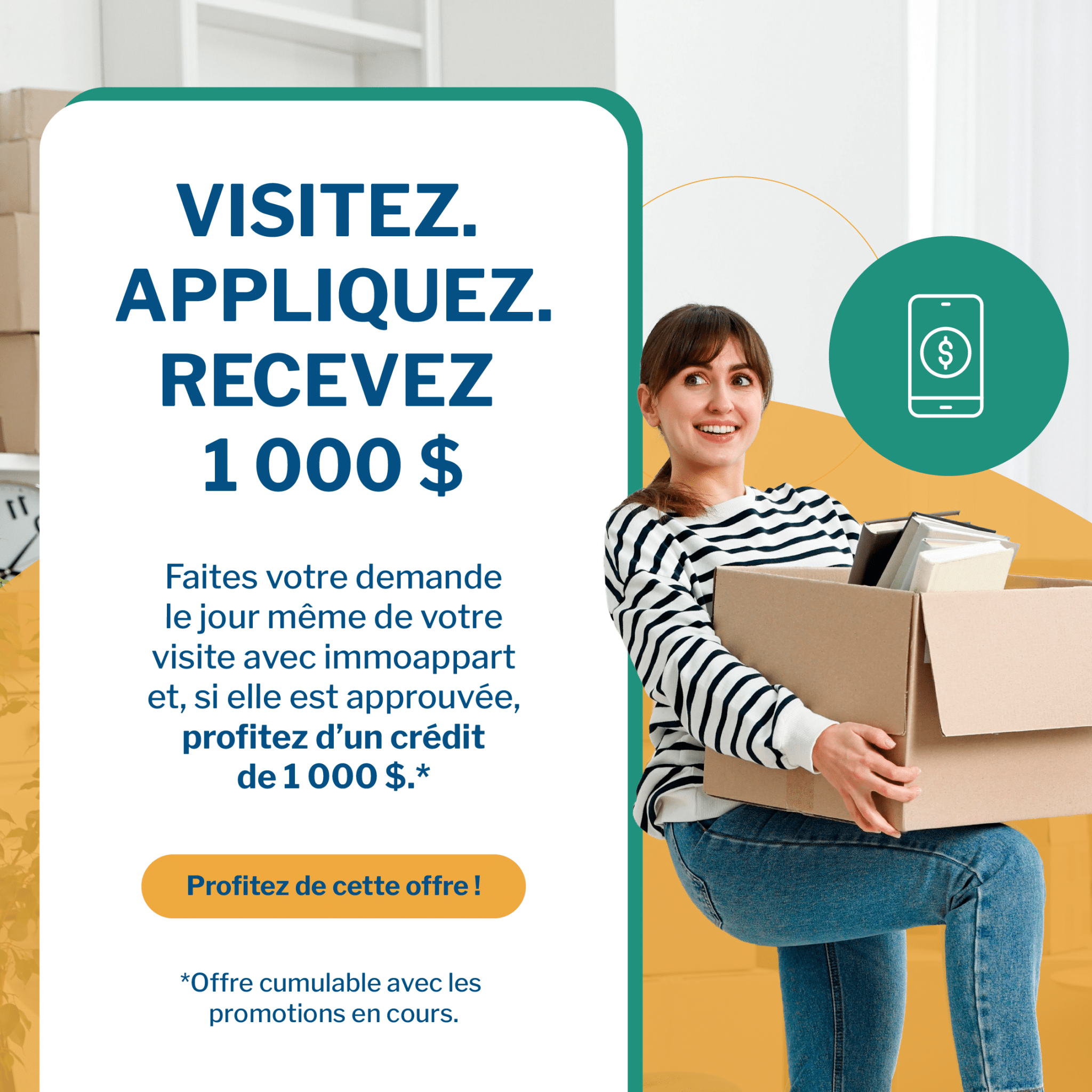 promotion credit 1000$